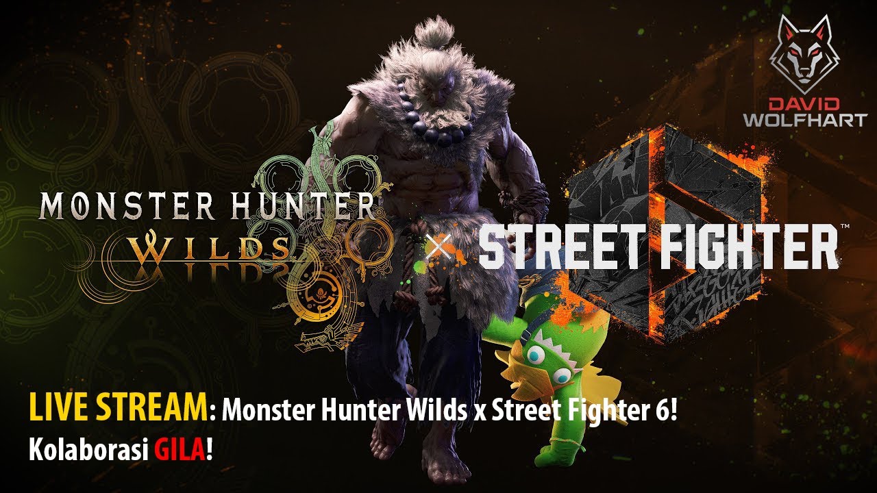LIVE STREAMING Monster Hunter Wilds x Streef Fighter 6! Wild Collaboration