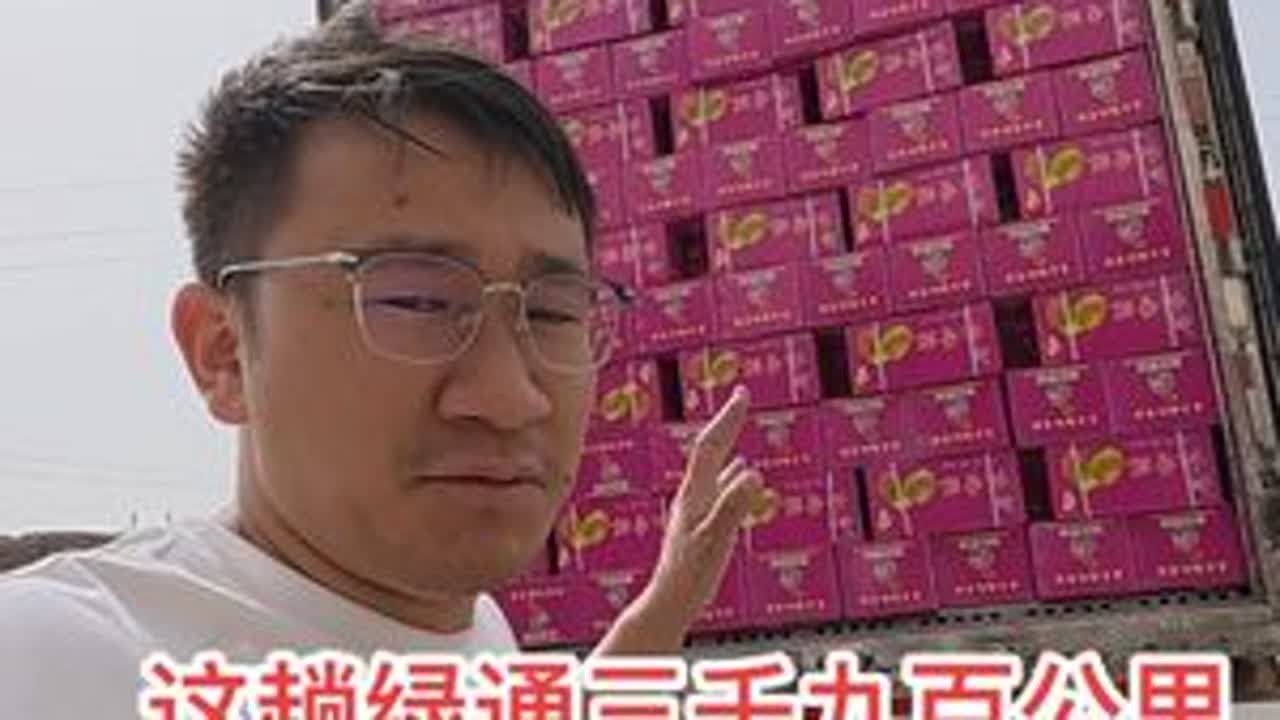 这趟从新疆到江西南昌的绿通，全程三千九百公里一个人开车，货主让我尽快把货送到，一个人跑也不知道要多久才能到#货车司机 #绿通运输 #瓜子二手车
