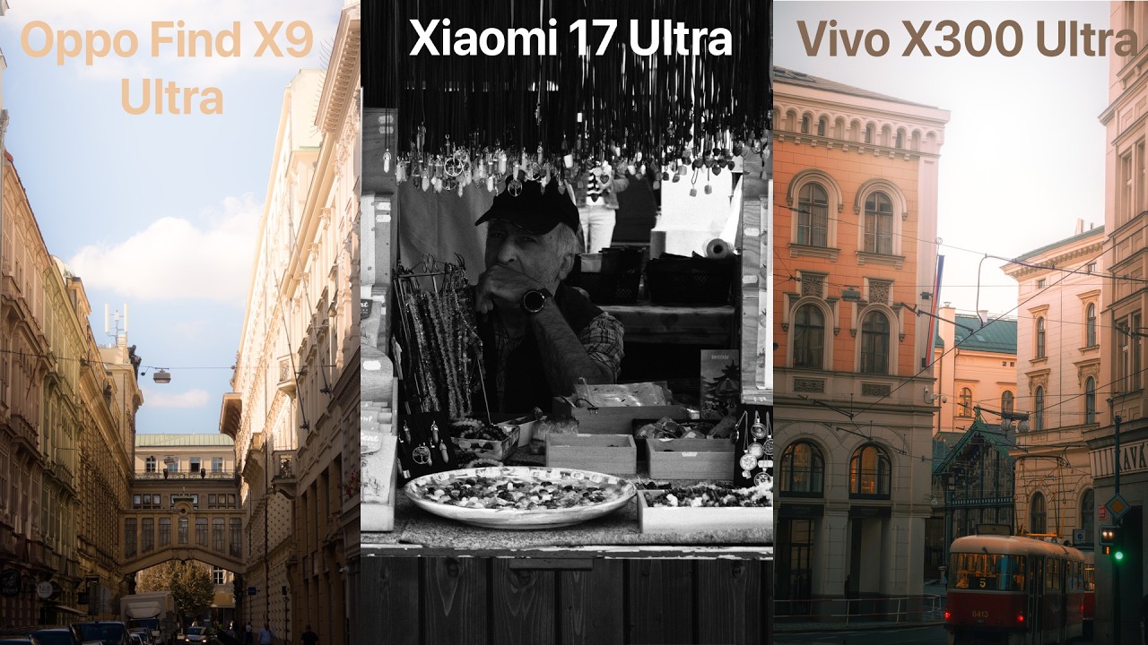 Vivo X300 Ultra, Oppo Find X9 Ultra и Xiaomi 17 Ultra! 1 волшебный город: Прага!