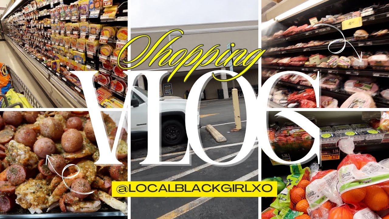 Shop With Me At Food Lion! Lets Make A Seafood Boil! #shopwithme #cookingvideo