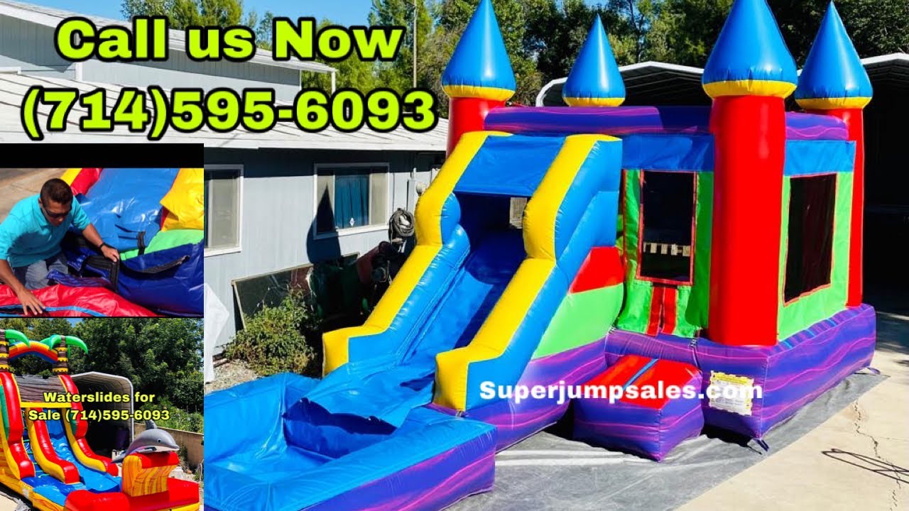 HOW TO SET UP A COMBO INFLATABLE JUMPER