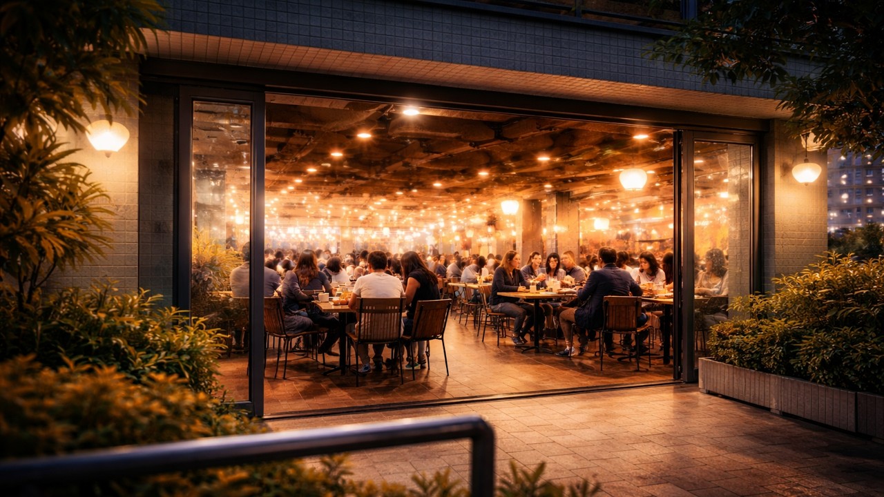 After-Work Foodcourt Ambience | Housing Estate 006