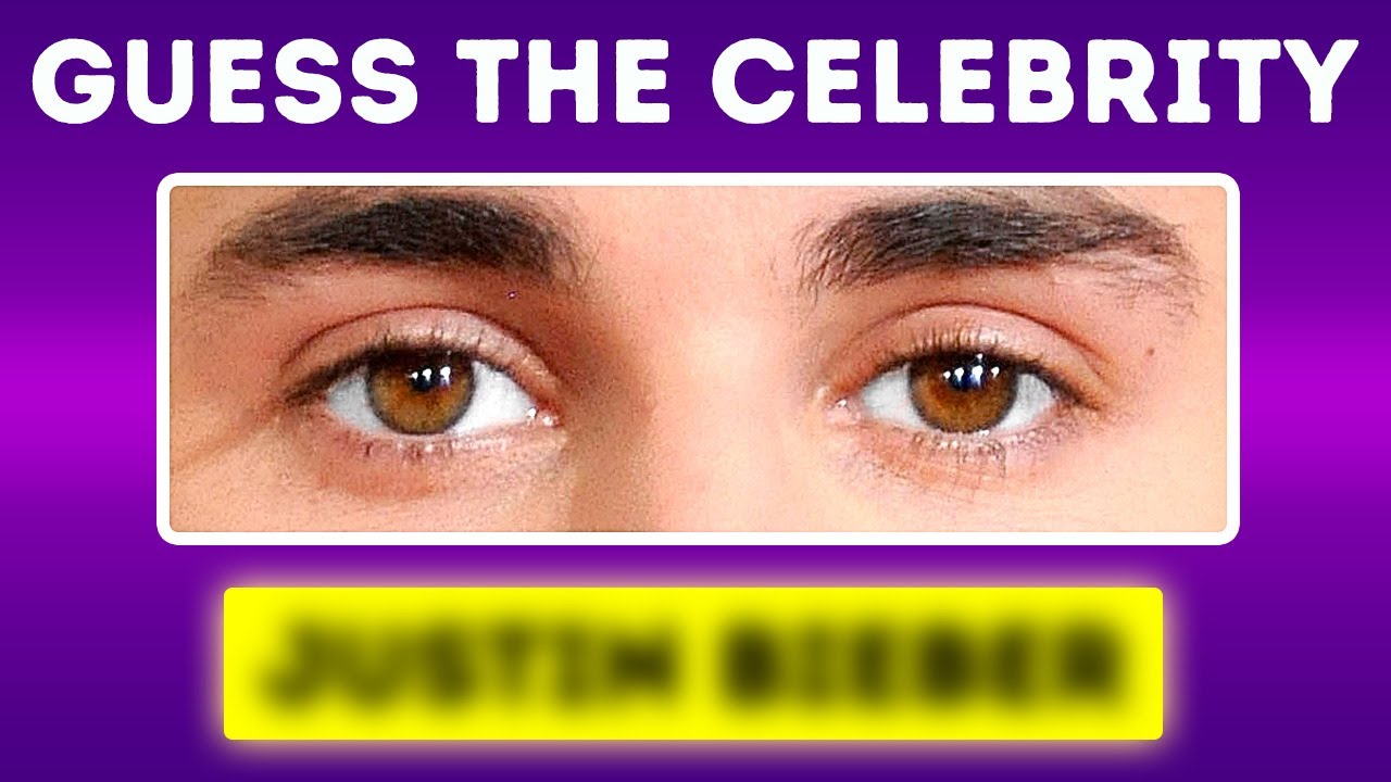 Quiz Game: Guess a Celebrity by Their Eyes