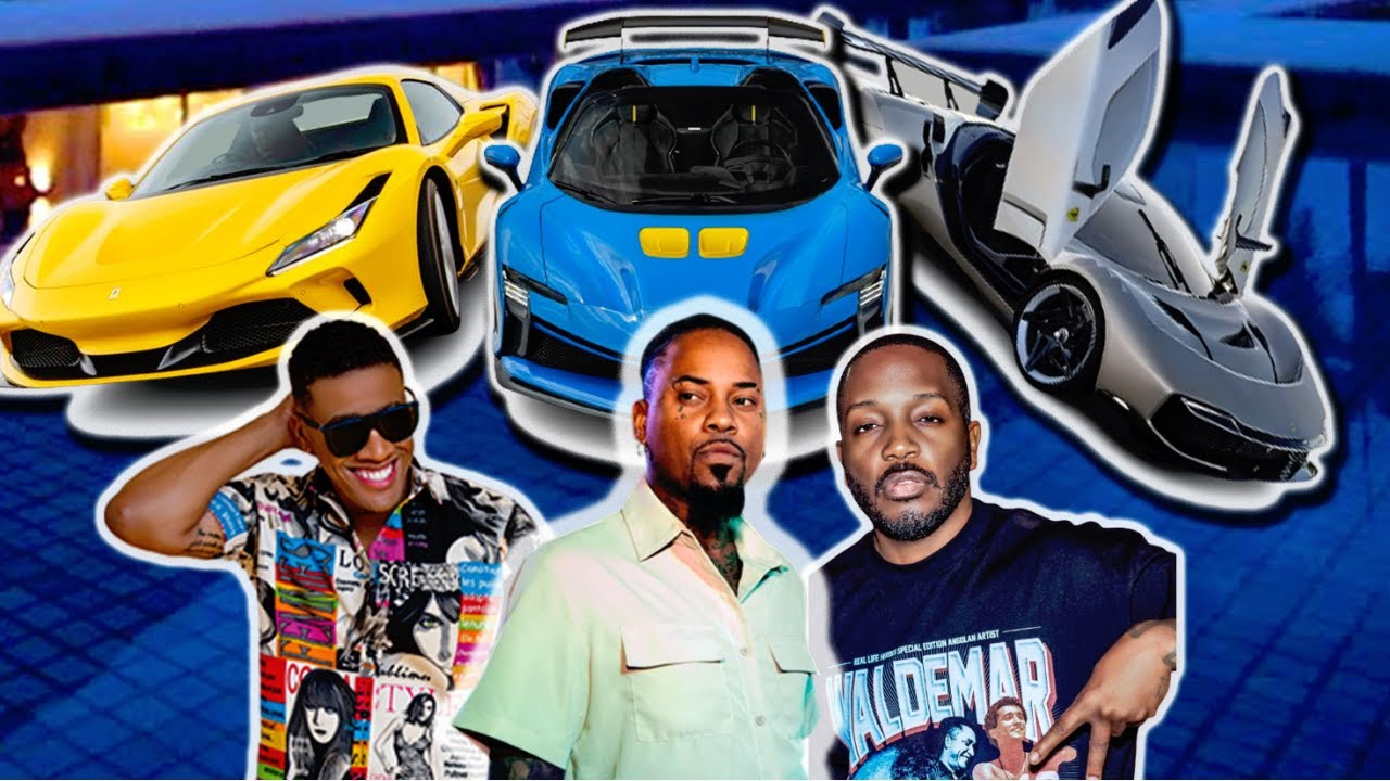 6 Músicos Angolanos que têm carros luxuosos, Anselmo Ralph, Flay Skuad, Dji tafinha, C4 Pedro