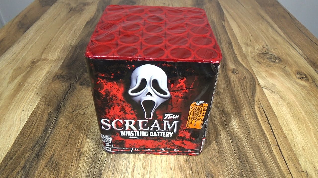 Scream Whistling Battery : Klasek : C2525SC14 : 25 shots : 25 mm
