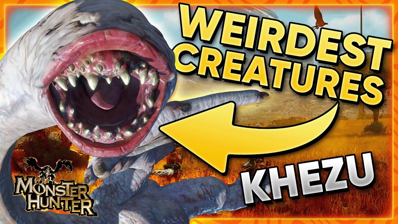 10 Weirdest Creatures In The Monster Hunter Universe