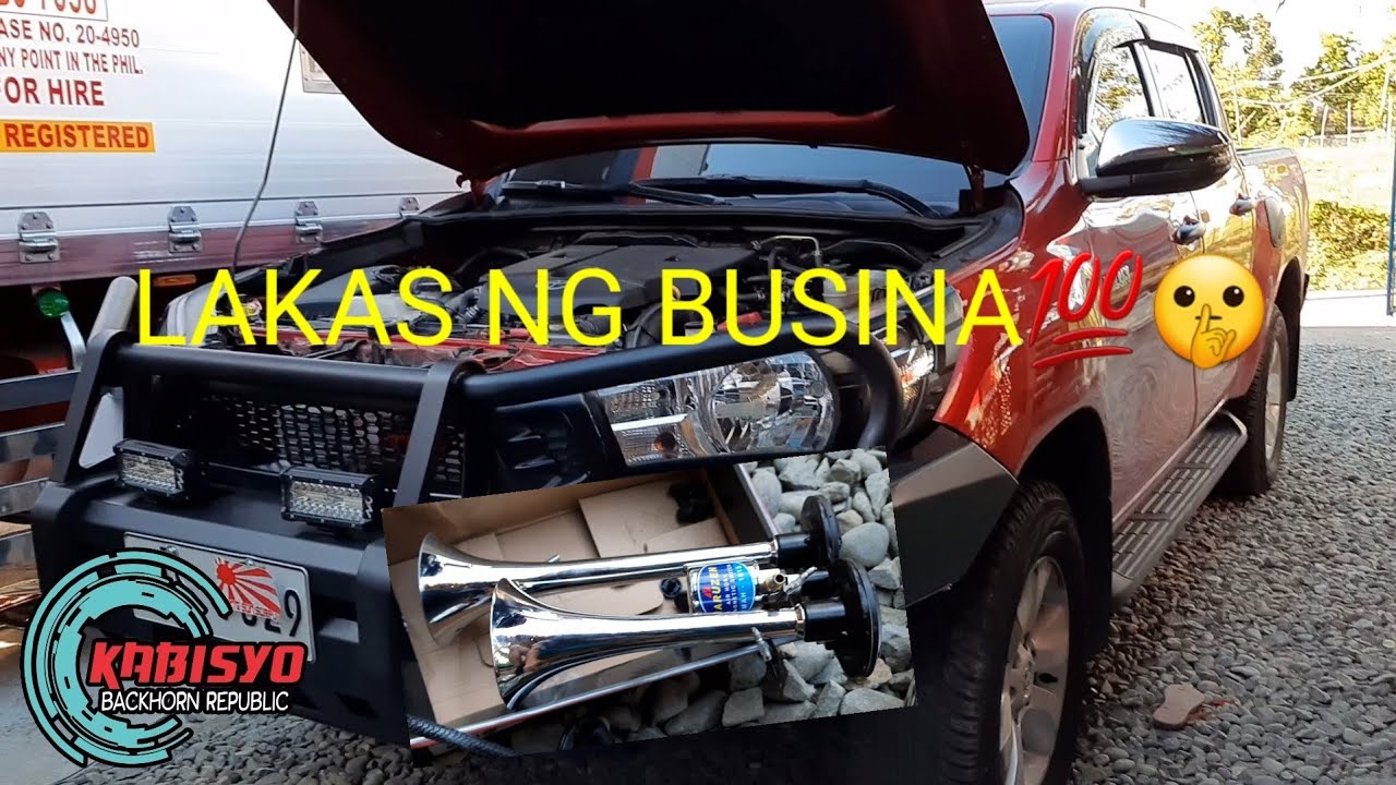 KABIT AIRHORN SA TOYOTA HILUX