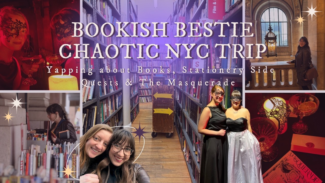 Bookish Bestie Chaotic NYC Trip