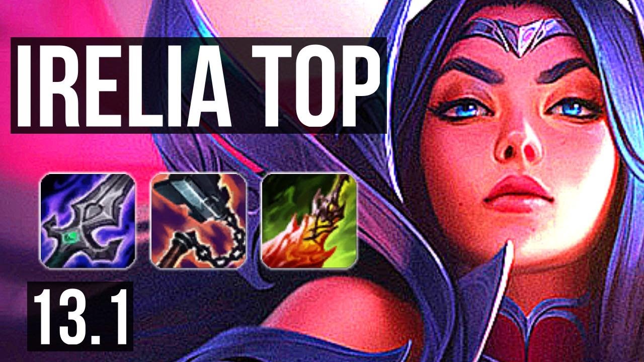 IRELIA vs JAX (TOP) | 11/1/4, 67% winrate, Dominating | EUW Grandmaster | 13.1
