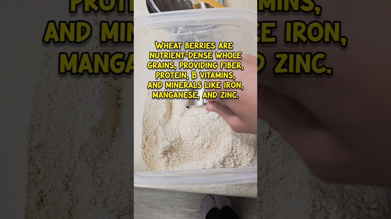 Grind your own Flour for Healthy Nutrients!