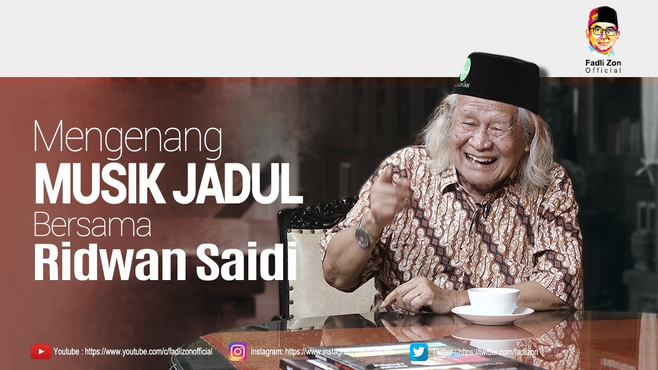 Mengenang Musik Jadul Bersama Ridwan Saidi