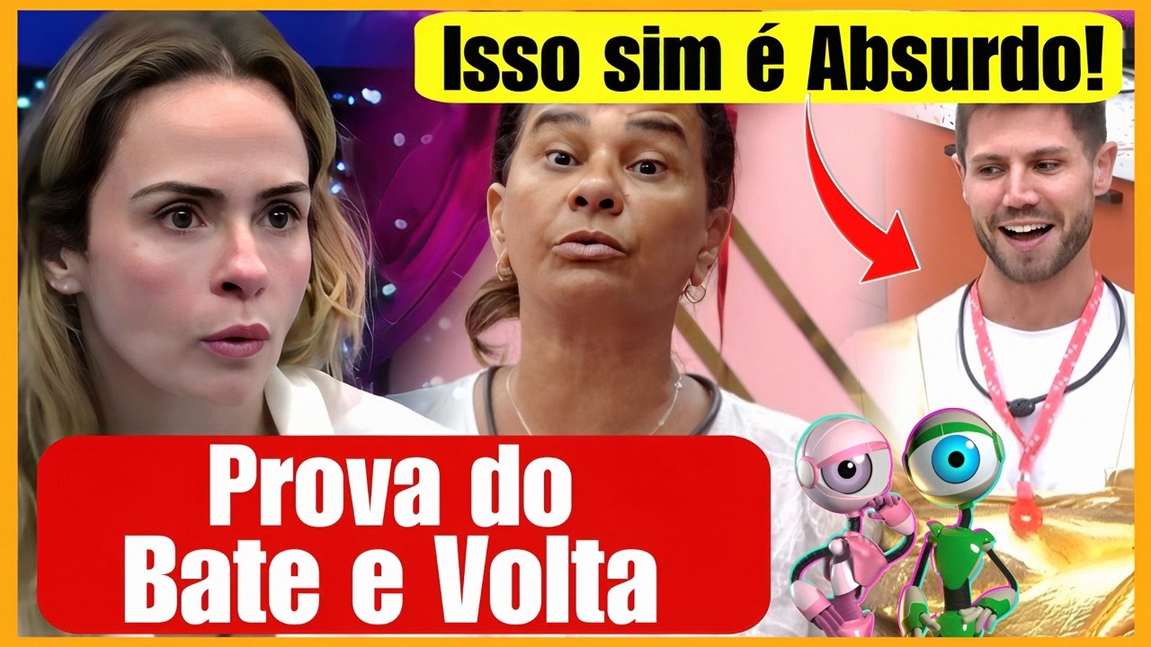 🔥 BBB 26: 2&ordf; PARTE da 9&ordf; FORMA&Ccedil;&Atilde;O de PARED&Atilde;O + M&aacute;quina do PODER + Prova BATE e VOLTA - 15/03/26
