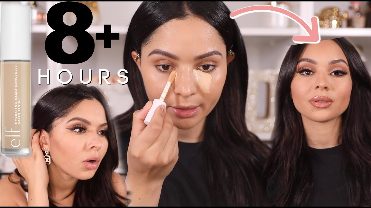 Тест нового увлажняющего консилера ELF Hydrating Concealer All Day Wear за 6 долларов | ТАК ХОРОШО!