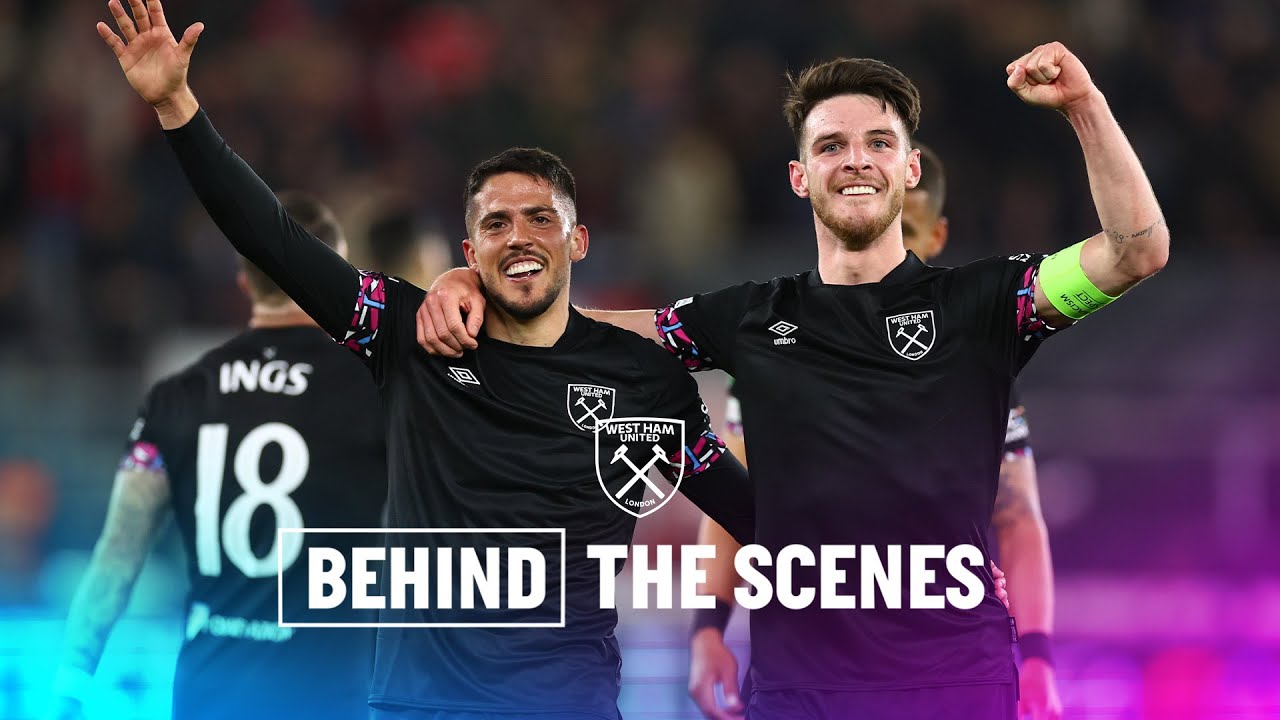 AZ Alkmaar 0-1 West Ham | Dressing Room Celebrations After Hammers Win | Behind The Scenes