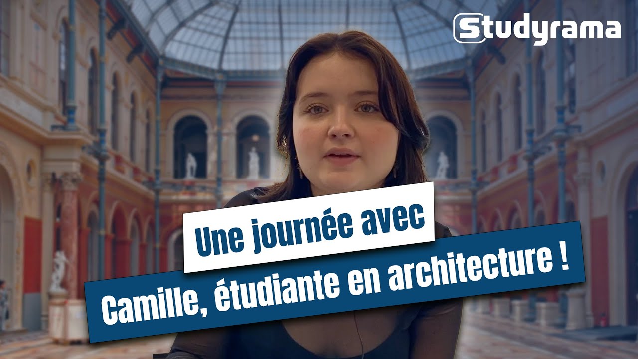 Une journée avec Camille, étudiante en architecture