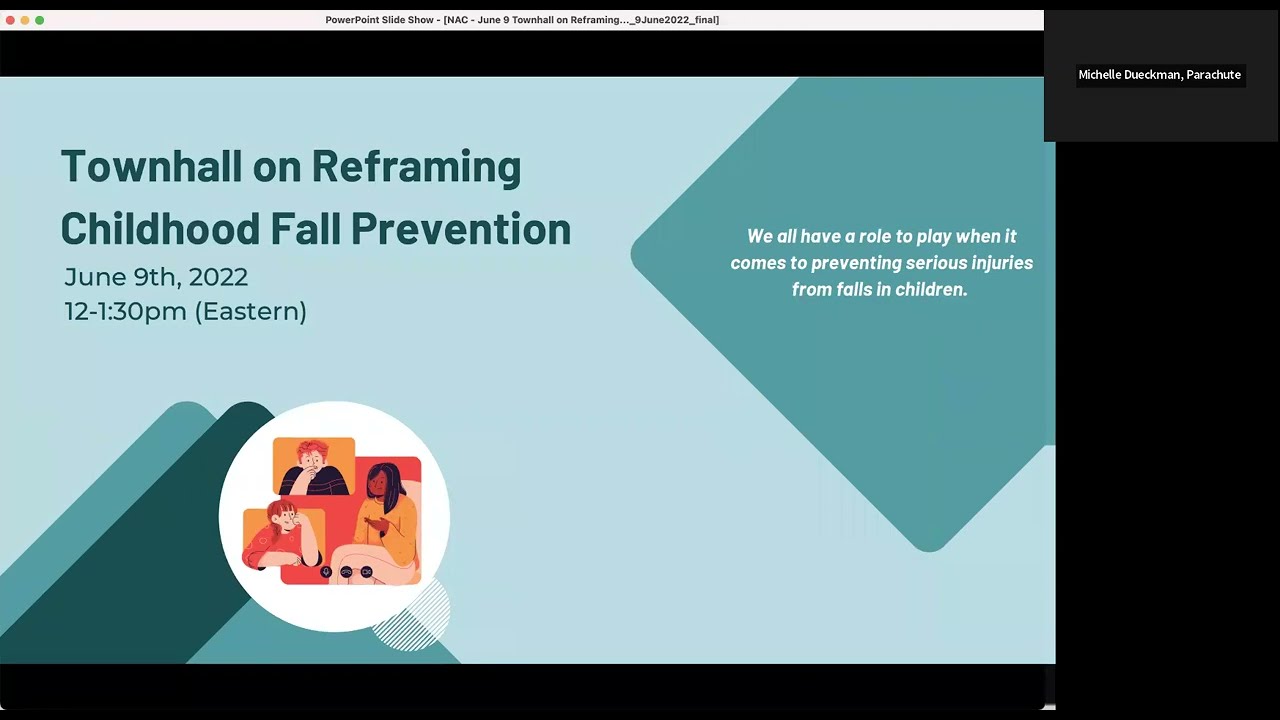 Townhall on Reframing Childhood Fall Prevention - June 9, 2022