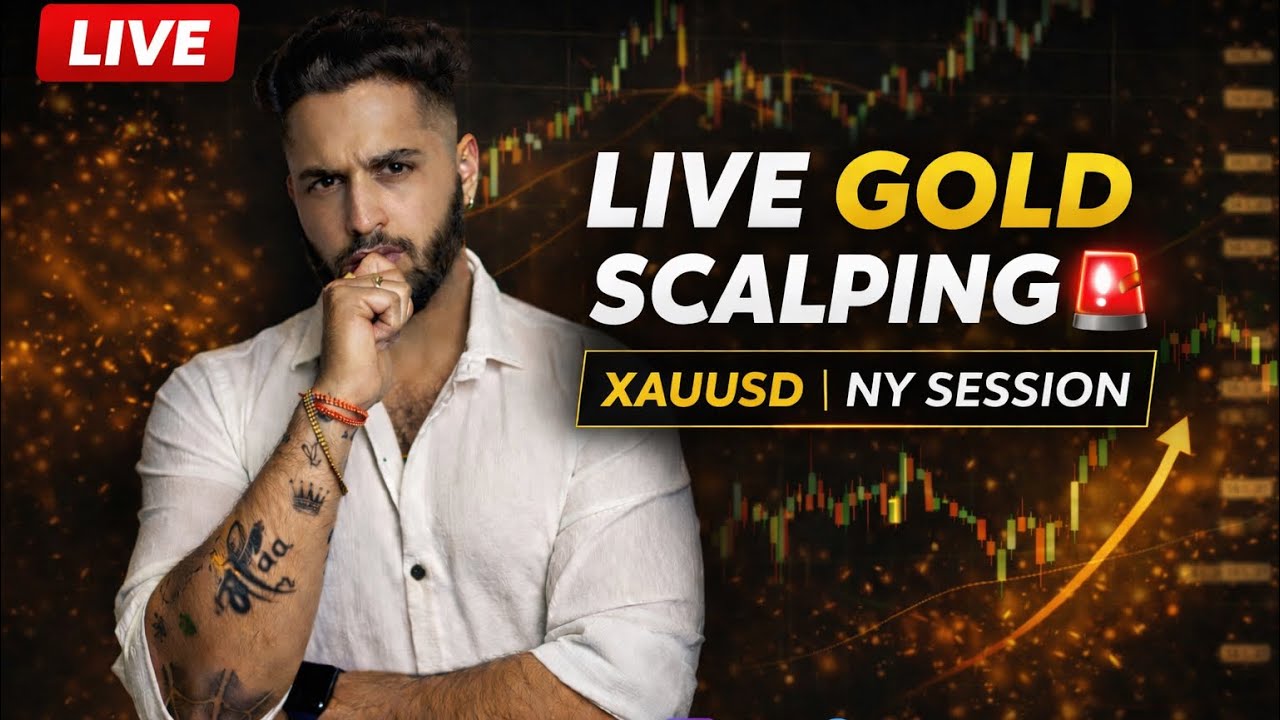 🔴 LIVE Forex Trading Analysis | Gold (XAUUSD) & Market Structure