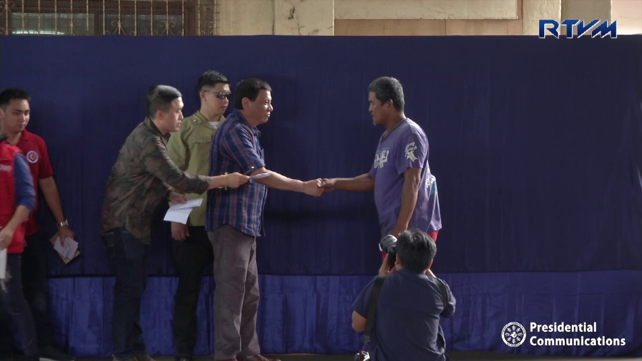 Visit to the Fire Victims 7/27/2018