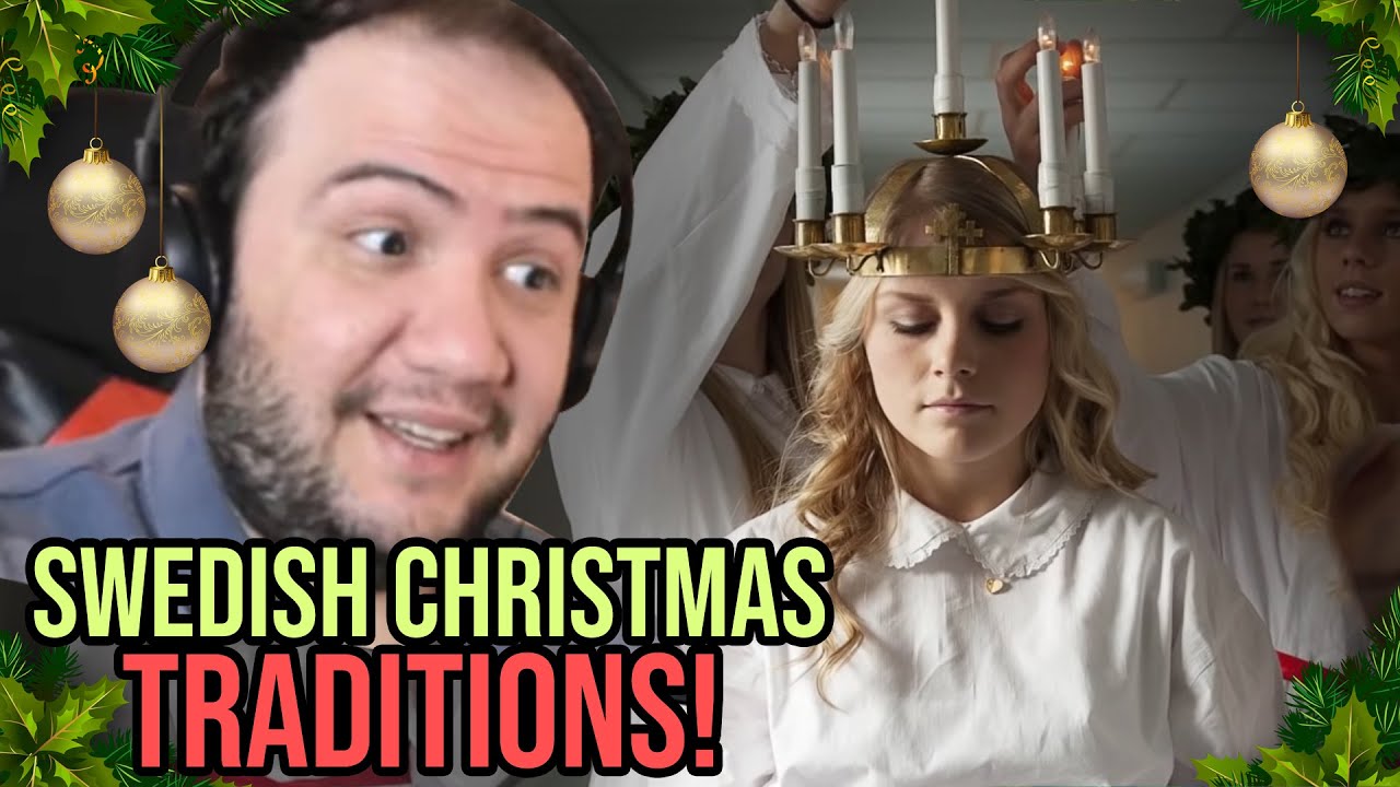 Swedish Christmas Traditions - Santa Lucia Day & The Advent - TEACHER PAUL REACTS TO SWEDEN 