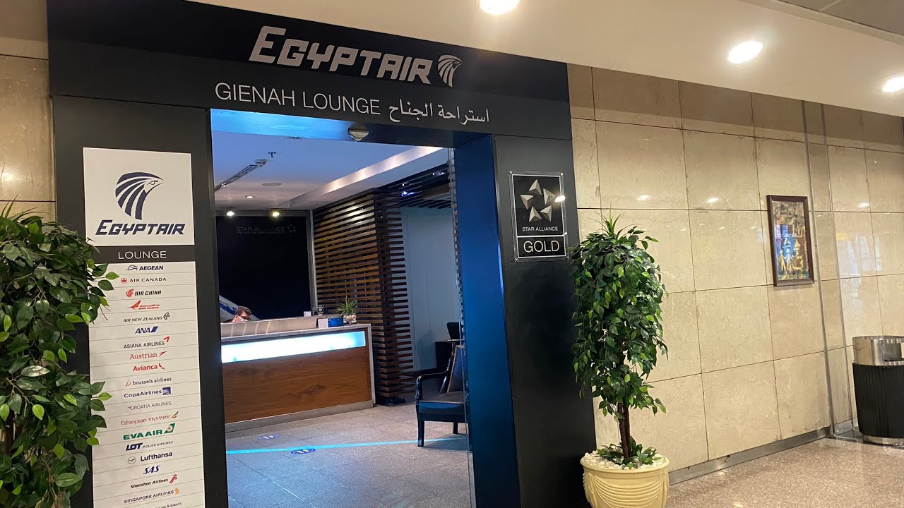 EGYPTAIR GIENAH LOUNGE - CAI ( G Gates )