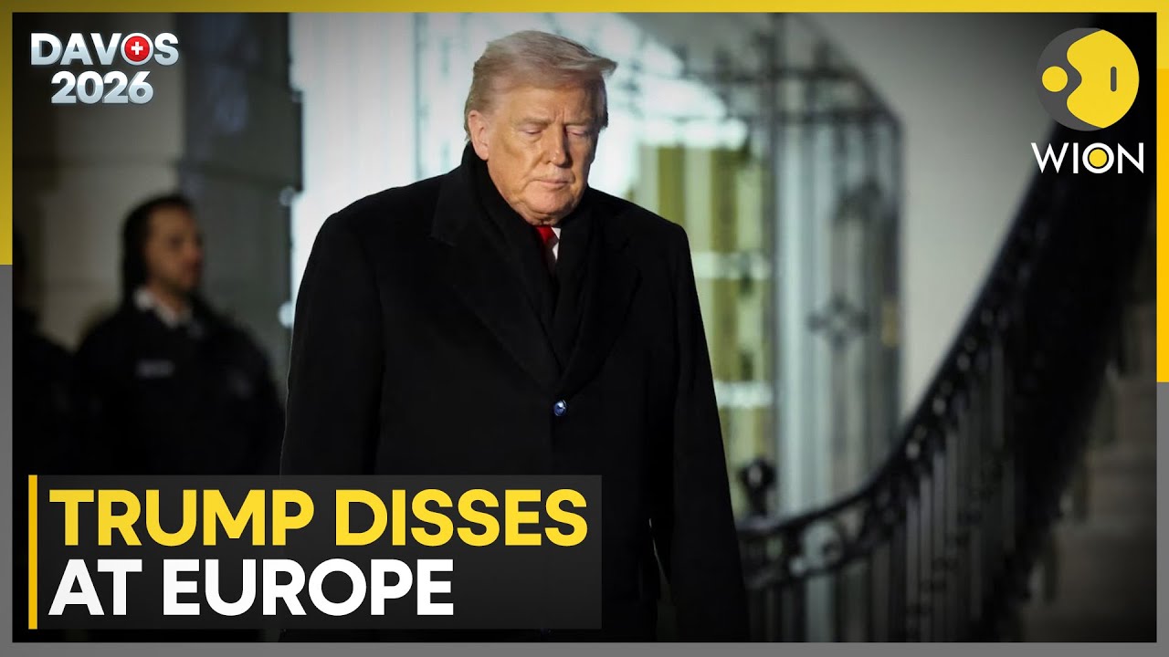 Greenland Row: Trump Doubles Down Greenland Push At Davos 2026 | WION News