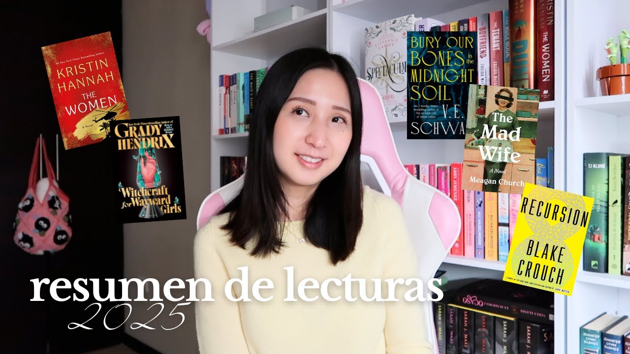 Resumen de lecturas del 2025 📚 Book tag de fin de año