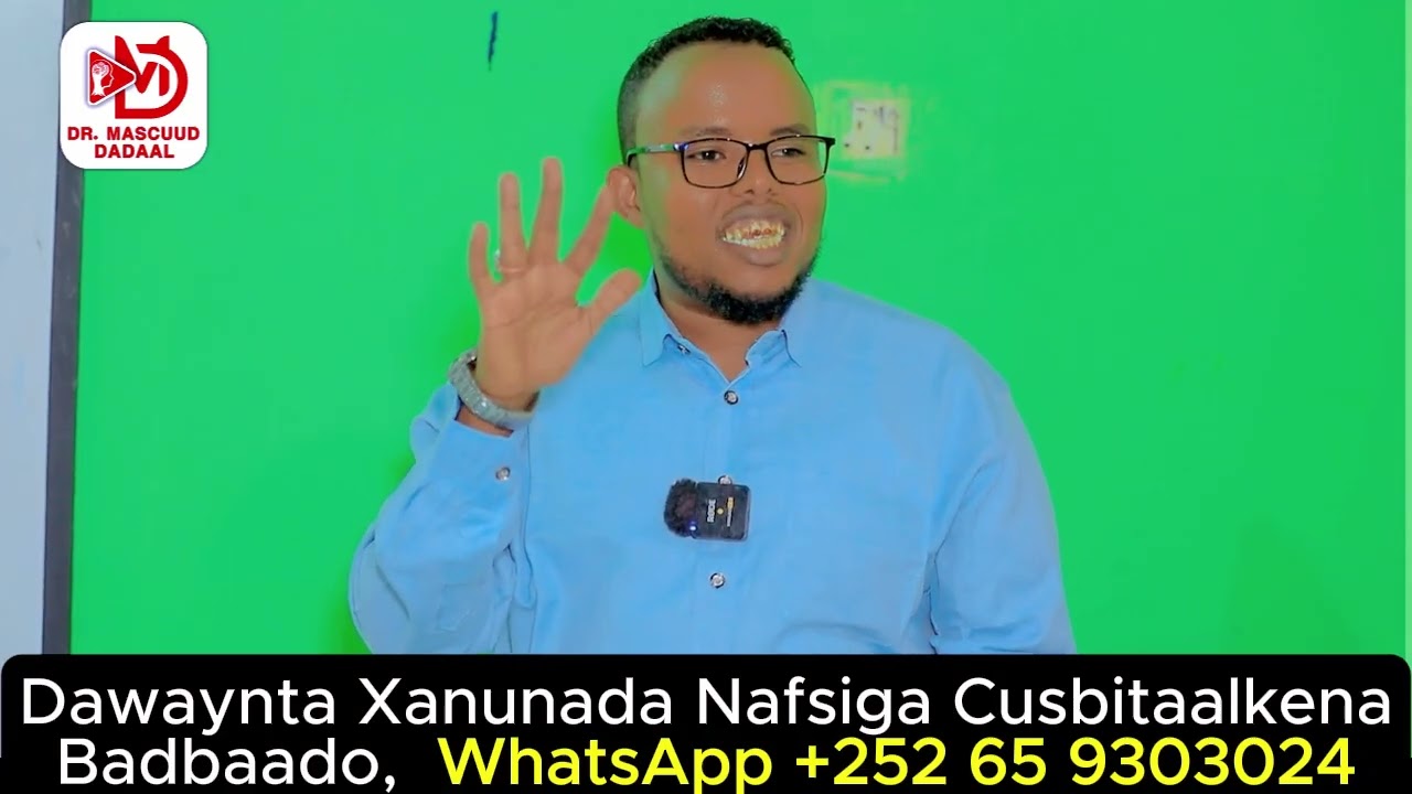 8 Tallaabo oo aad ku Maarayn Karto  Xanuunada Nafsiga ah ee Ubadka / Dr. Mascuud Dadaal