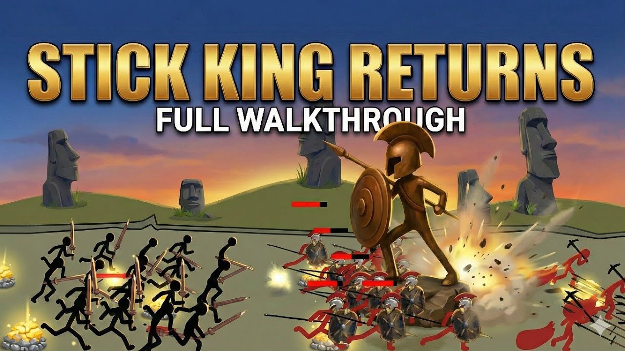 Stick King Returns – Full Gameplay Walkthrough | Champion Adventure