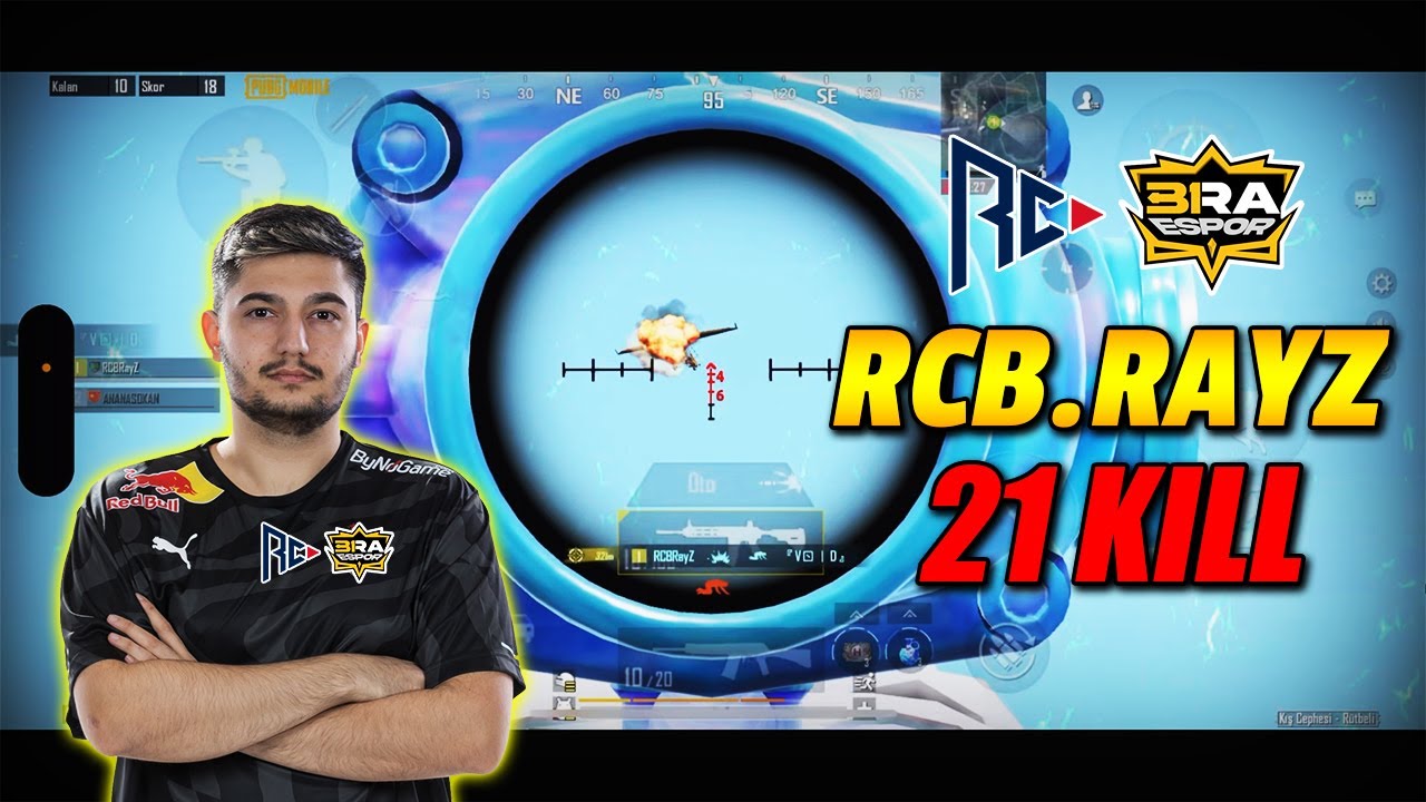 PUBG Mobile Turkey : RayZ highlight 21 killl!!!