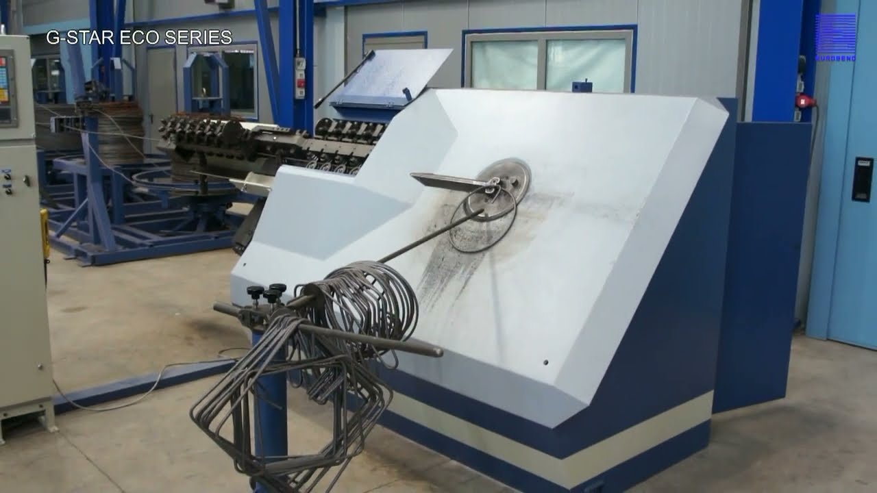 Automatic Stirrup Bending Machine from Coil | G STAR 12 ECO