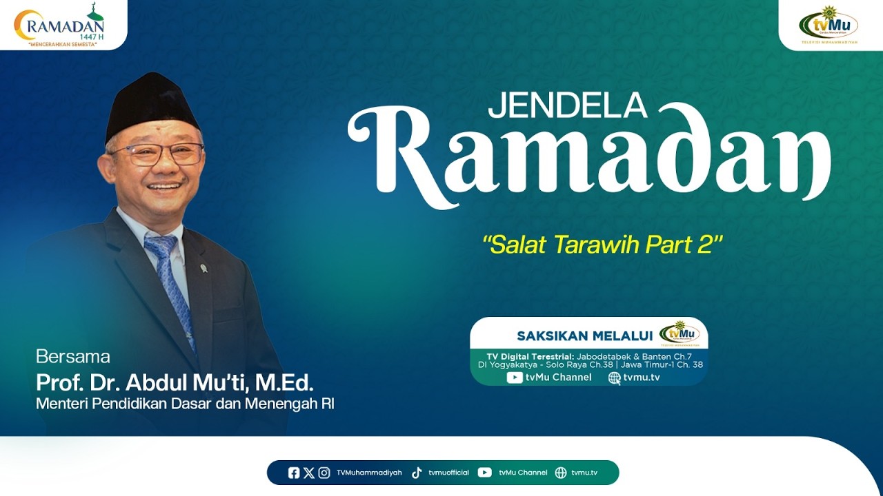 SALAT TARAWIH PART 2 || JENDELA RAMADAN