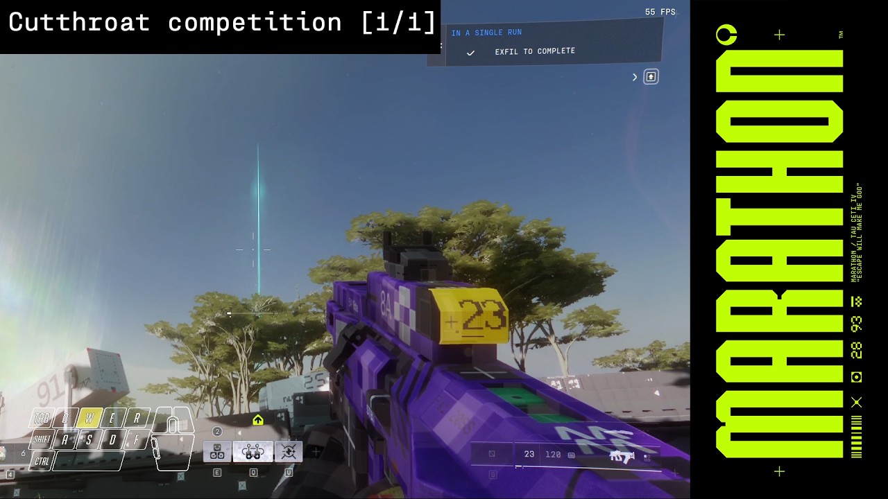 Cutthroat competition [1/1]. DIre Marsh. Ultrawide SOLO walkthrough on Triage | MARATHON