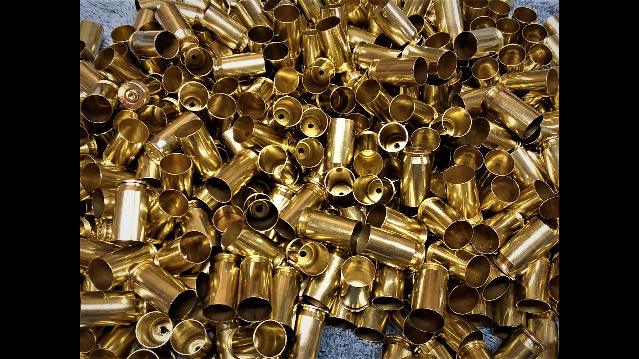 Wet tumbleing brass with stainless steel pins