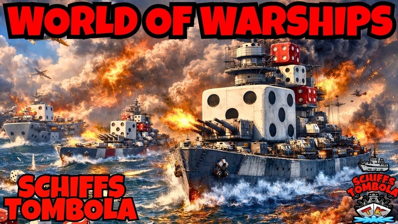 Schiffstombola Würfeln 1 – aber anders 😂🔥 | Schiffstombola | ⚓️ World of Warships 🚢
