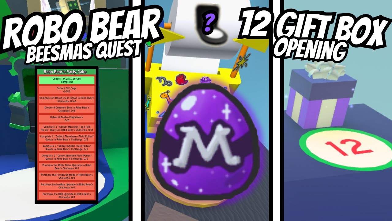 Beesmas : Robo Bears INSANE Quest