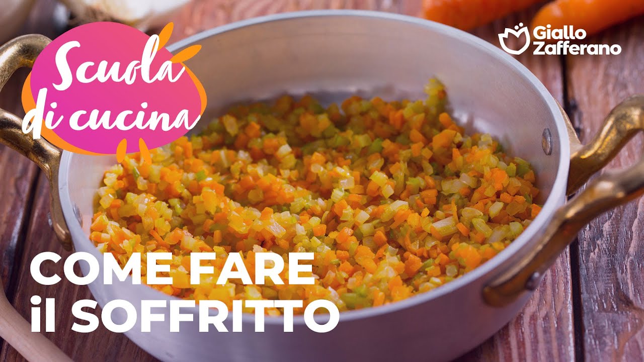 COME FARE IL SOFFRITTO: a SCUOLA di CUCINA con GZ🌱🥕🧅🤓