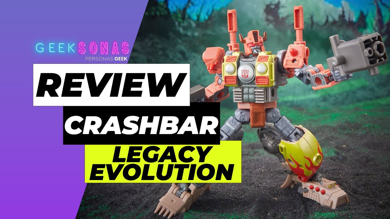 😮 SORPRENDIDO! - Review CRASHBAR- Transformers Legacy Evolution - Español | GEEKSONAS