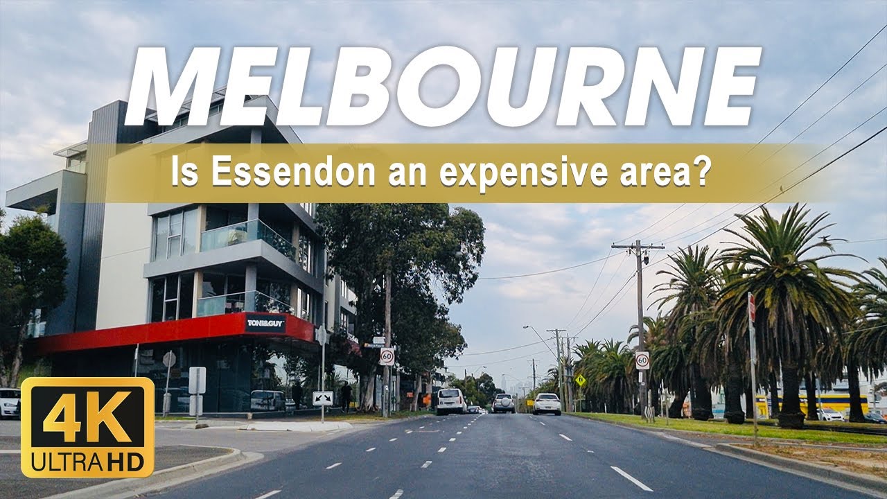 Is Essendon an expensive area? | Drive-through Bulla Rd + Mt Alexander Rd | Tour Melbourne | 4K