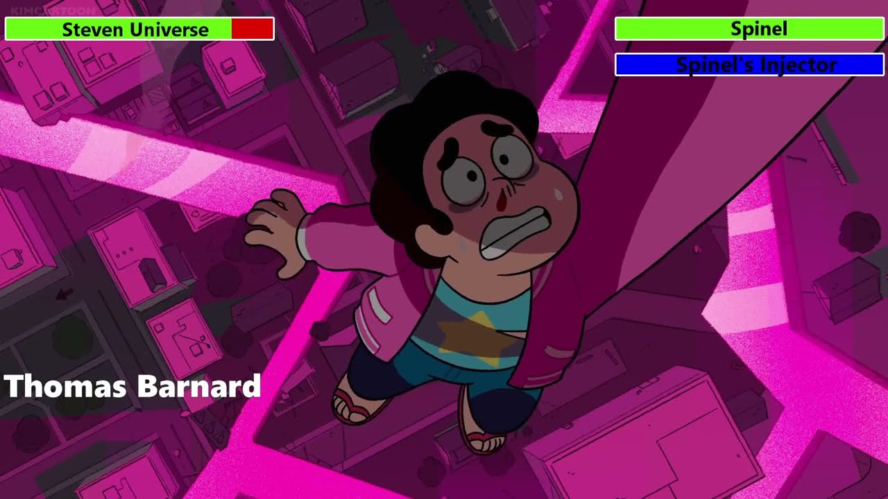 Steven Universe: The Movie (2019) Final Battle with healthbars 1/2