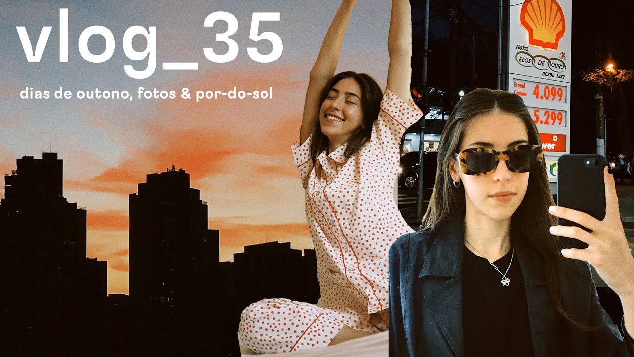 dias produtivos: tirando fotos (shooting), família & por- do-sol de outono 🍂 | vlog_35