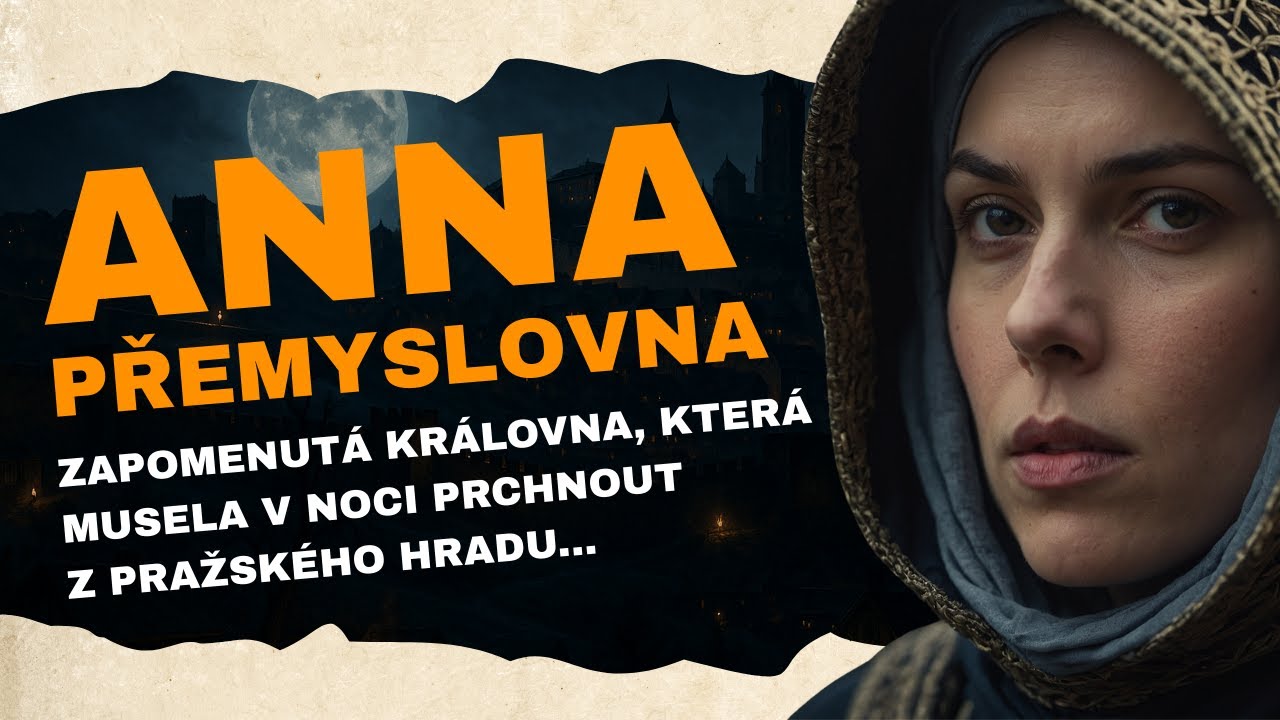 Anna Přemyslovna: Zapomenutá královna, která musela v noci uprchnout z Pražského hradu!