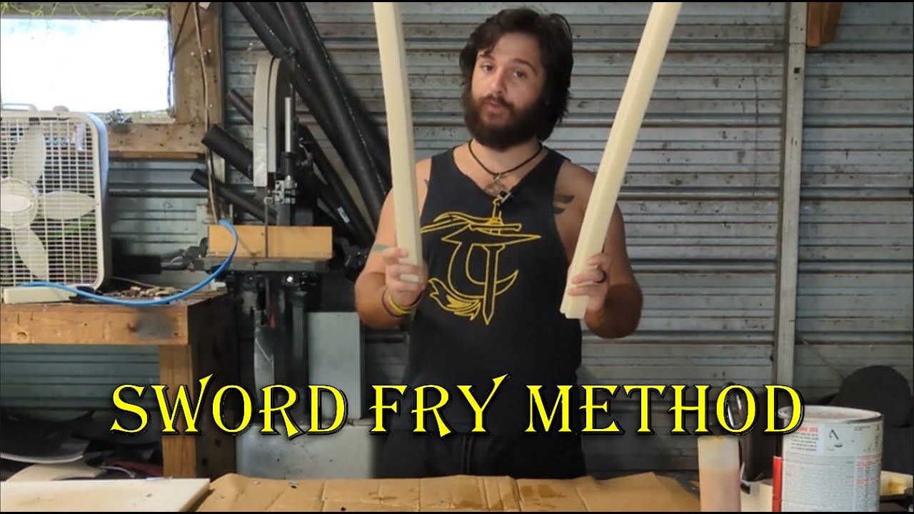 How to Build a LARP Sword (Sword Fry Method)