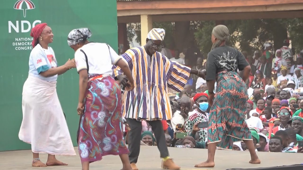 Watch the performances of Ayisoba, Joyce Blessing, Jack Alolome, others at NDC’s campaign launch