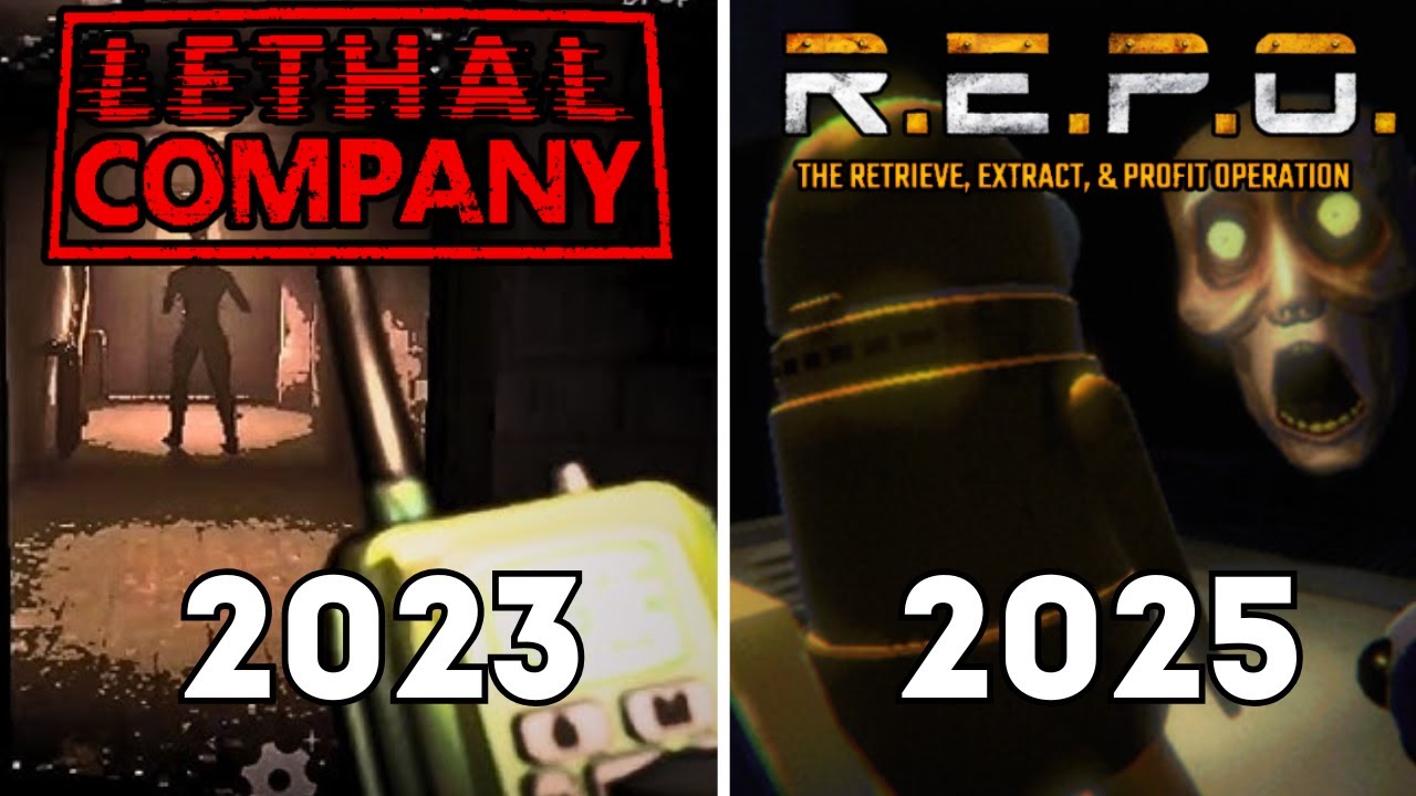 R.E.P.O. vs Lethal Company | Details Comparison