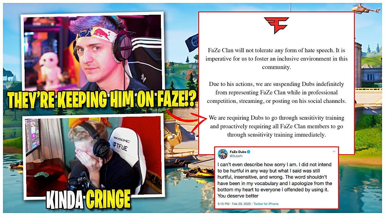 Ninja & Tfue REACT to FaZe Dubs Getting EXPOSED | Dubs SUSPENDED From FaZe Clan