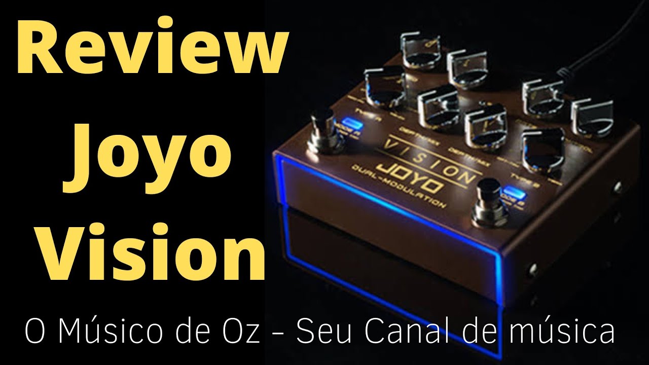 JOYO VISION o Review mais completo  18 modulações 2 canais 1 pedal #pedalboard #joyopedals