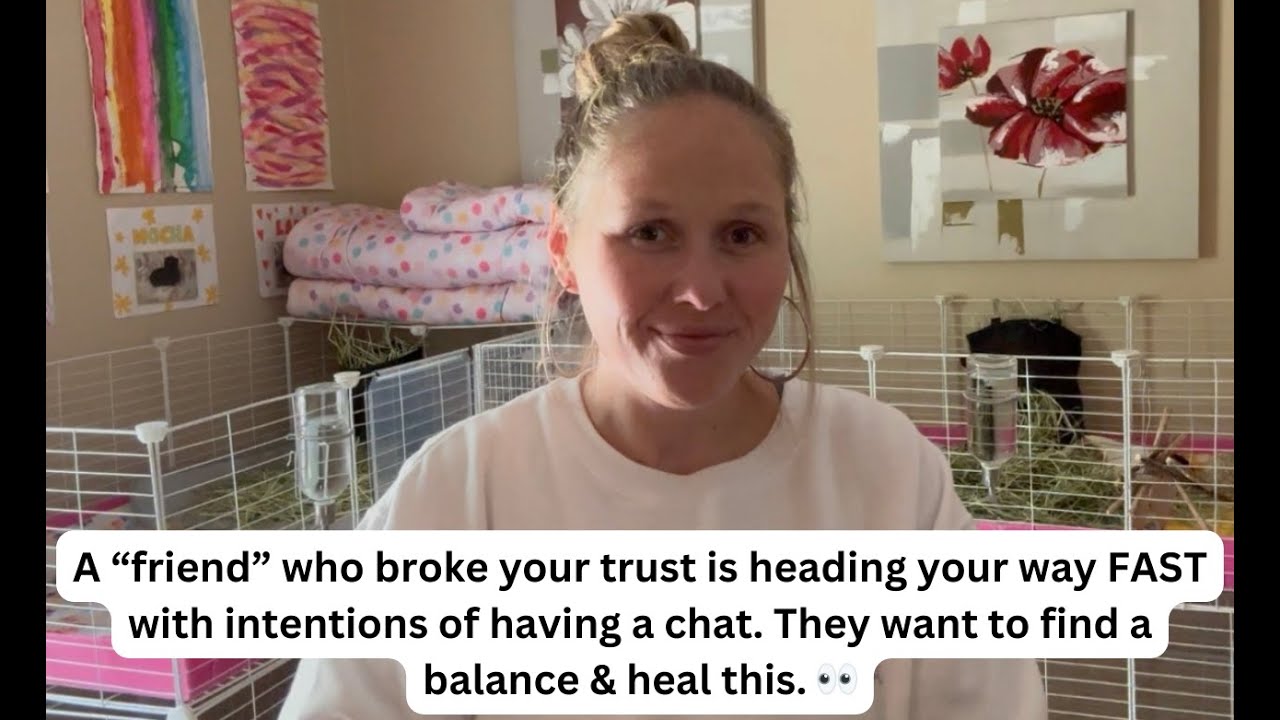 A “friend” who broke your trust is heading your way FAST with intentions of having a chat.
