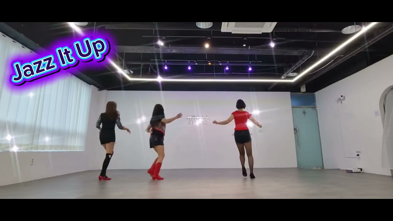 Jazz It Up 째즈잇업 #improver #초중급 #김기주라인댄스 #jldk #linedance 
