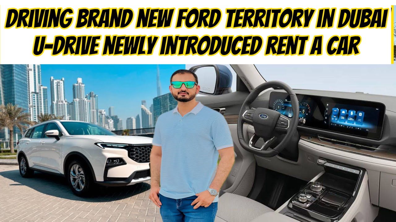 Drive a  Brand New Car in Dubai Equal to Taxi Fare | U-Drive (Ford Territory)  Review | 4K
