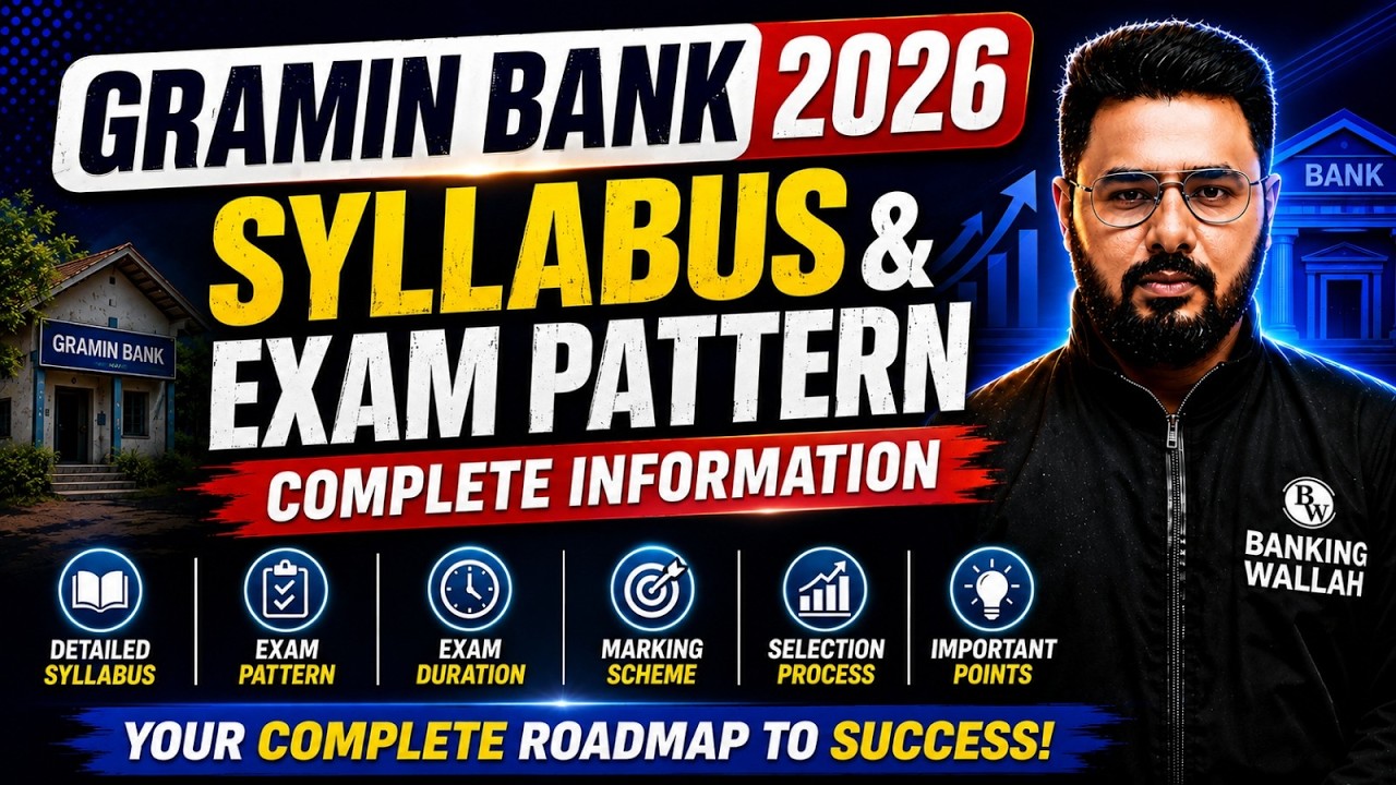 IBPS RRB Gramin Bank Syllabus 2026 | Exam Pattern, Duration & Complete Selection Process